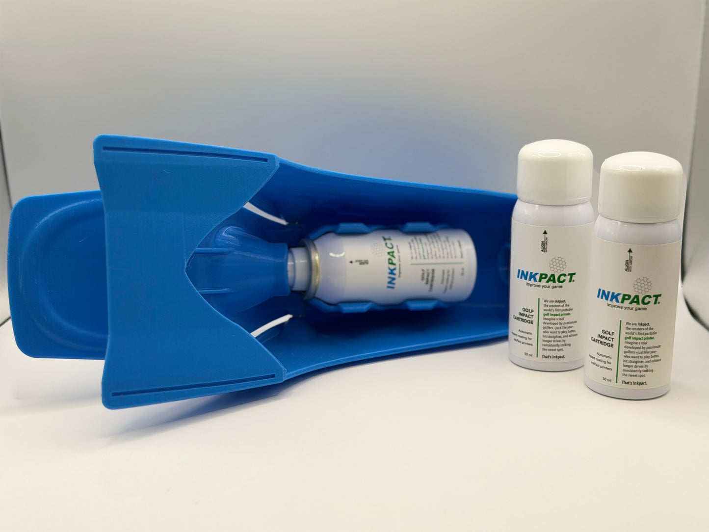 InkPact Starter Kit – Golf Impact Printer + 2 VT Sprays